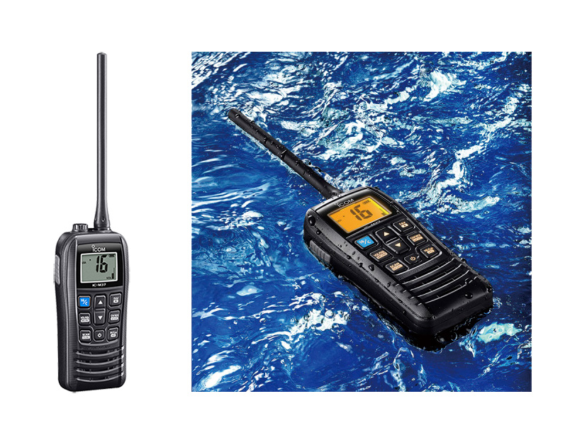 IC-M37J 国際VHFトランシーバー携帯型5W / マリン用品の通販、船 