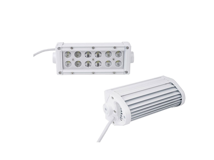 6"デュアルロウストレートLEDライトバー