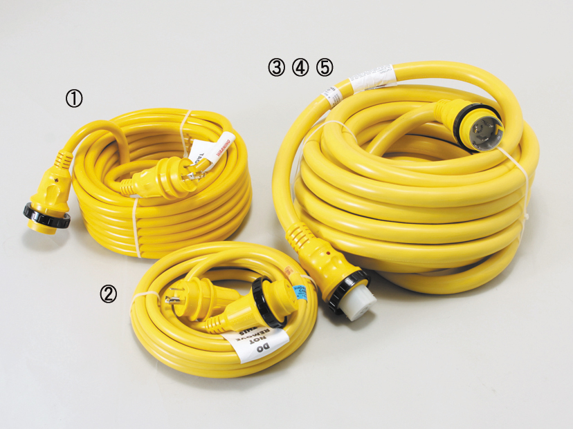 MARINCO 電源ケーブル 両端プラグ、コネクター付 / マリン用品の通販